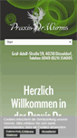 Mobile Screenshot of dr-wurms.de
